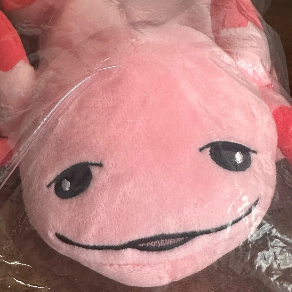 Axolotl Toy- pink push - new !